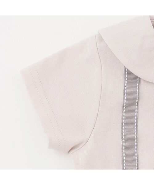 petit main / プティマイン ロンパース | 半袖おめかしカバーオール | 詳細4