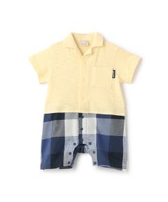 petit main / プティマイン ロンパース | 【リンク】アソート柄パンツカバーオール