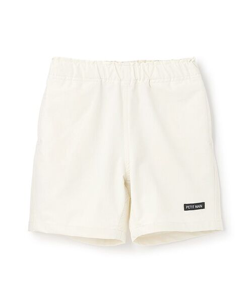 petit main/プティマイン 【水陸両用】ハーフパンツ アイボリ- 80