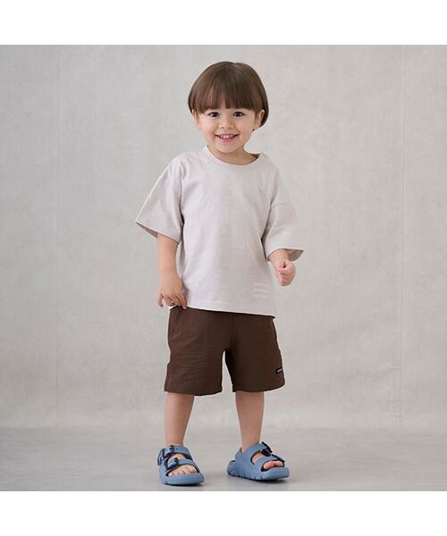 petit main / プティマイン ショート・ハーフ・半端丈パンツ | 【水陸両用】ハーフパンツ(チャ)