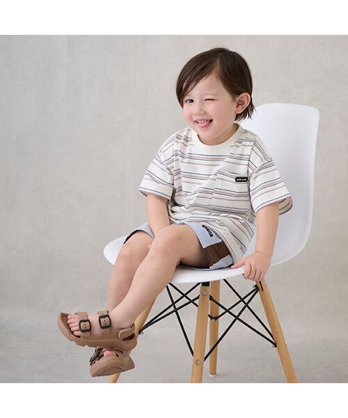 petit main / プティマイン ショート・ハーフ・半端丈パンツ | 【水陸両用】サイドラインハーフパンツ | 詳細2