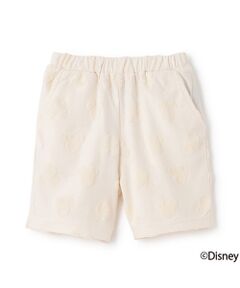 petit main / プティマイン ショート・ハーフ・半端丈パンツ | 【Disney】パイルジャガードハーフパンツ