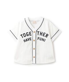 petit main / プティマイン シャツ・ブラウス | ベースボール半袖シャツ