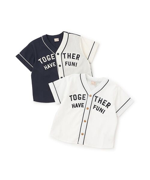 petit main / プティマイン シャツ・ブラウス | ベースボール半袖シャツ | 詳細13