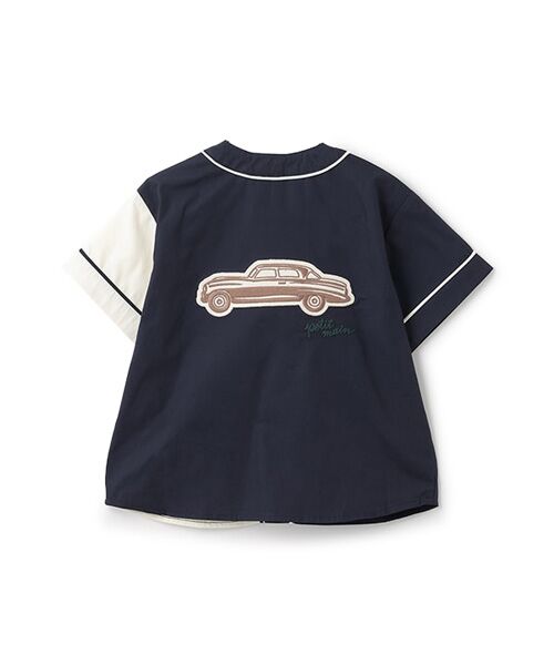 petit main / プティマイン シャツ・ブラウス | ベースボール半袖シャツ | 詳細5