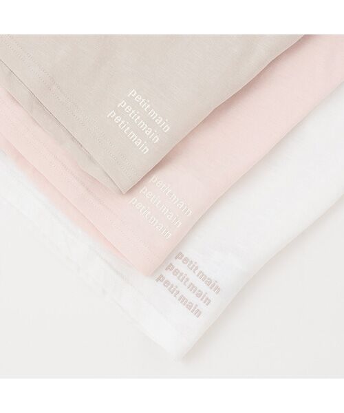 petit main / プティマイン Tシャツ | 【防汚加工】背中ハート半袖Tシャツ | 詳細11