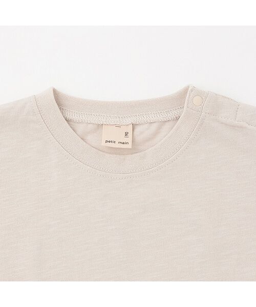 petit main / プティマイン Tシャツ | 【防汚加工】背中ハート半袖Tシャツ | 詳細9