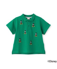 petit main / プティマイン ポロシャツ | 【Disney】ミッキー刺繍半袖ポロ