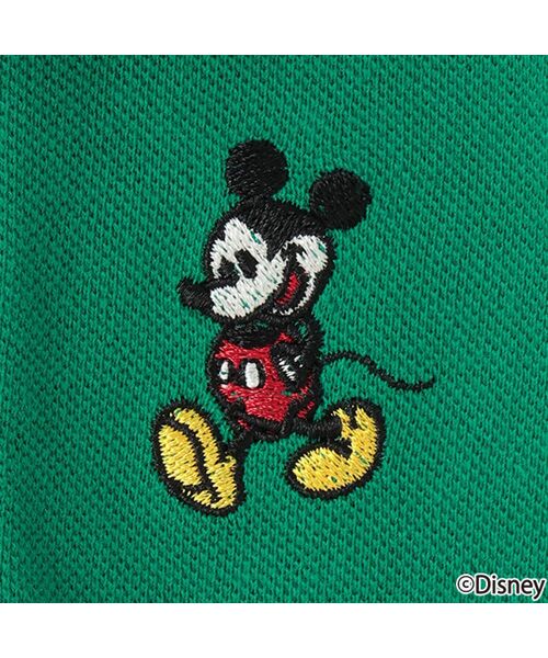 petit main / プティマイン ポロシャツ | 【Disney】ミッキー刺繍半袖ポロ | 詳細6
