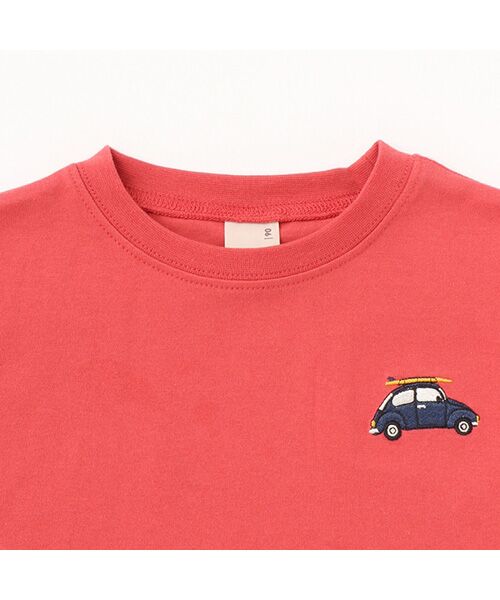 petit main / プティマイン Tシャツ | 【GOODPRICE冷感】刺繍半袖Tシャツ | 詳細2