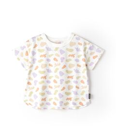 petit main / プティマイン Tシャツ | 【GOODPRICE冷感】総柄半袖Tシャツ