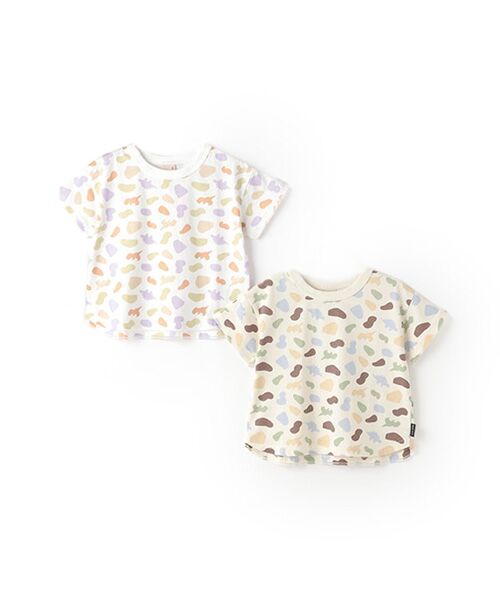 petit main / プティマイン Tシャツ | 【GOODPRICE冷感】総柄半袖Tシャツ | 詳細12