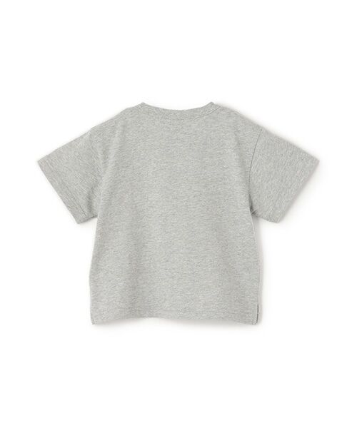 petit main / プティマイン Tシャツ | 【接触冷感】モチーフロゴ刺繍半袖Tシャツ | 詳細1