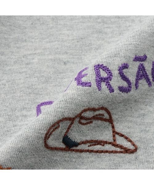 petit main / プティマイン Tシャツ | 【接触冷感】モチーフロゴ刺繍半袖Tシャツ | 詳細7