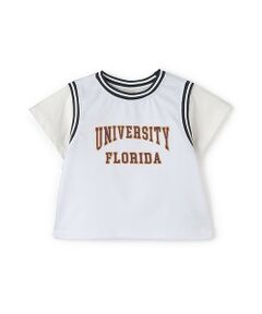 petit main / プティマイン Tシャツ | 【接触冷感】ユニフォームドッキング半袖Tシャツ