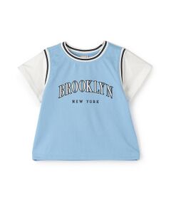 petit main / プティマイン Tシャツ | 【接触冷感】ユニフォームドッキング半袖Tシャツ