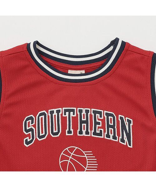 petit main / プティマイン Tシャツ | 【接触冷感】ユニフォームドッキング半袖Tシャツ | 詳細2