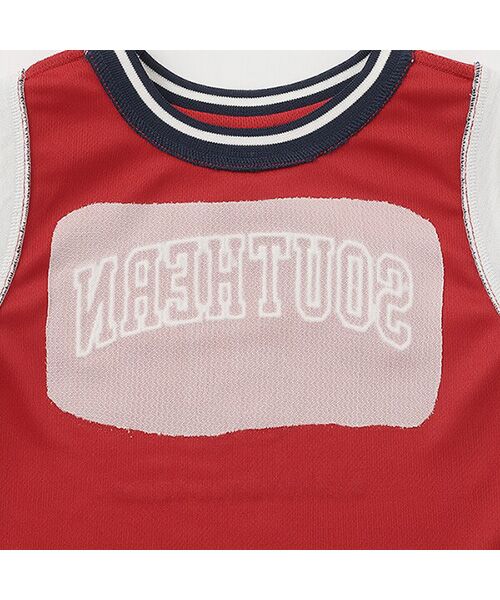 petit main / プティマイン Tシャツ | 【接触冷感】ユニフォームドッキング半袖Tシャツ | 詳細6