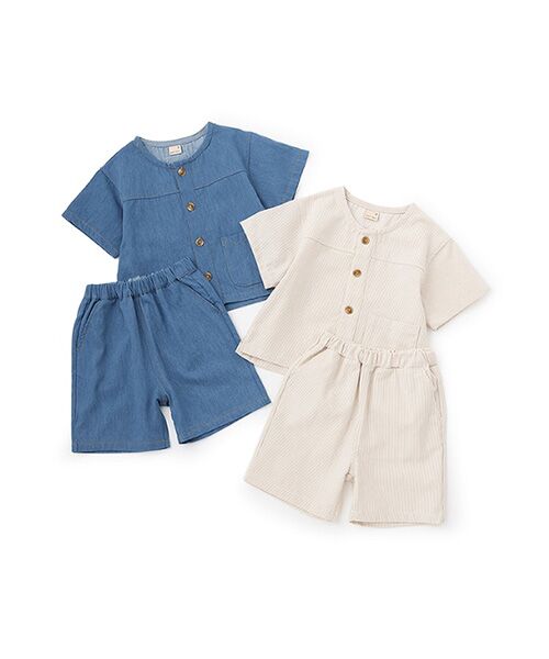 petit main / プティマイン カットソー | 布帛半袖セットアップ | 詳細16