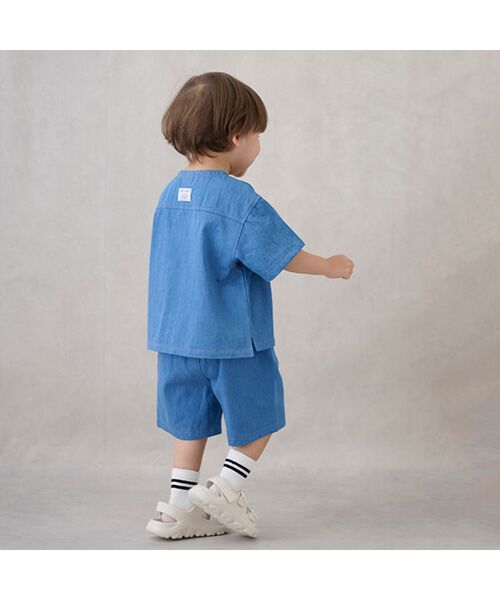 petit main / プティマイン カットソー | 布帛半袖セットアップ | 詳細2