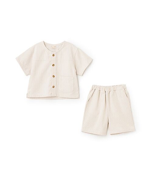 petit main / プティマイン カットソー | 布帛半袖セットアップ | 詳細6