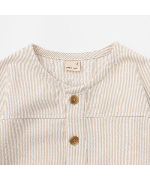 petit main / プティマイン カットソー | 布帛半袖セットアップ | 詳細7