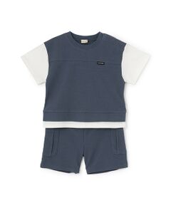 petit main / プティマイン カットソー | 【接触冷感】ドッキングカットセットアップ