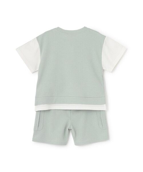 petit main / プティマイン カットソー | 【接触冷感】ドッキングカットセットアップ | 詳細1