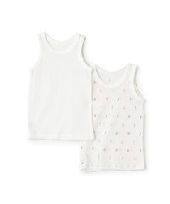 petit main / プティマイン 肌着 | 【弱酸性】メッシュタンク肌着2P