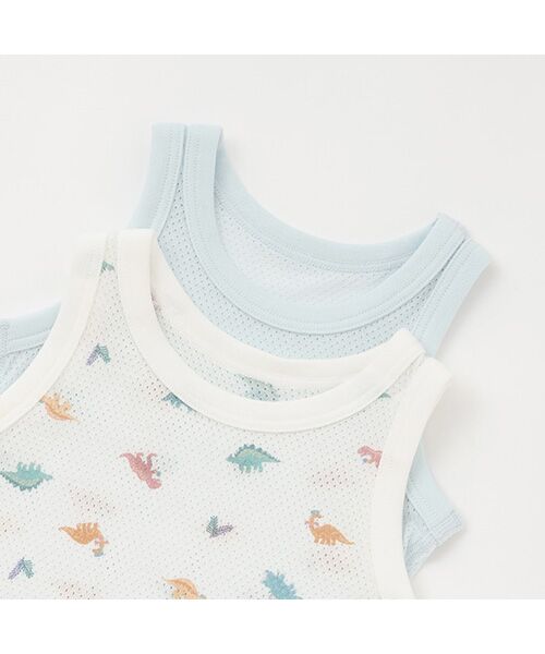 petit main / プティマイン 肌着 | 【弱酸性】メッシュタンク肌着2P | 詳細3