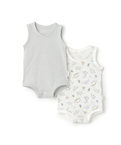 petit main / プティマイン ロンパース | 【弱酸性】メッシュタンクロンパース