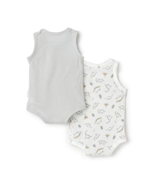 petit main / プティマイン ロンパース | 【弱酸性】メッシュタンクロンパース | 詳細2