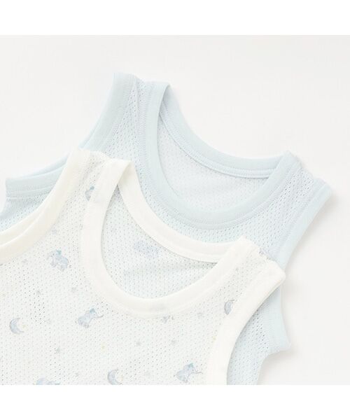 petit main / プティマイン ロンパース | 【弱酸性】メッシュタンクロンパース | 詳細4