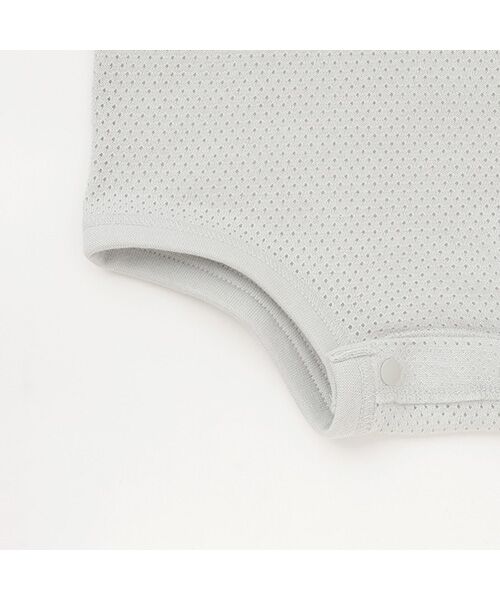 petit main / プティマイン ロンパース | 【弱酸性】メッシュタンクロンパース | 詳細7