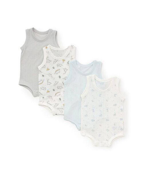 petit main / プティマイン ロンパース | 【弱酸性】メッシュタンクロンパース | 詳細9