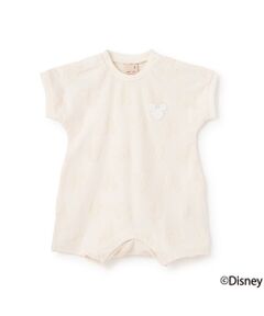 petit main / プティマイン ロンパース | 【Disney】パイルジャガードカバーオール