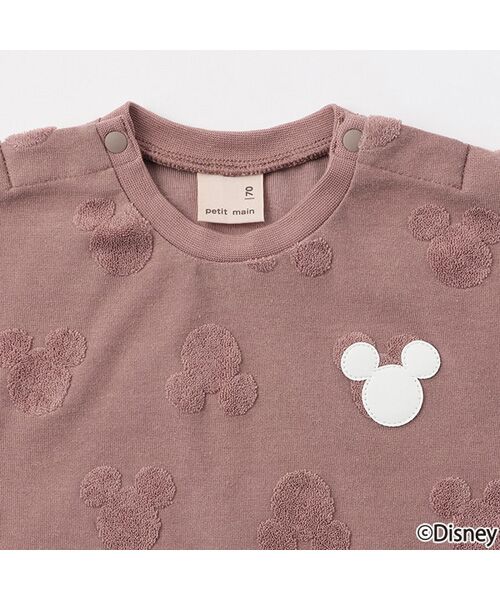 petit main / プティマイン ロンパース | 【Disney】パイルジャガードカバーオール | 詳細2