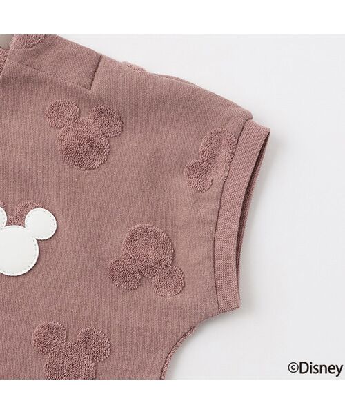 petit main / プティマイン ロンパース | 【Disney】パイルジャガードカバーオール | 詳細3