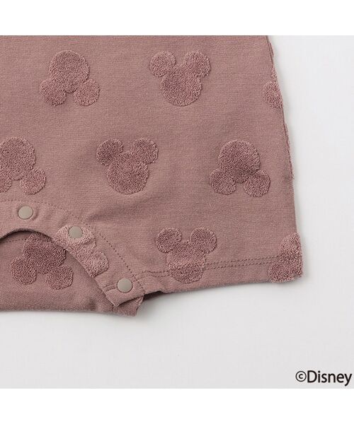 petit main / プティマイン ロンパース | 【Disney】パイルジャガードカバーオール | 詳細5