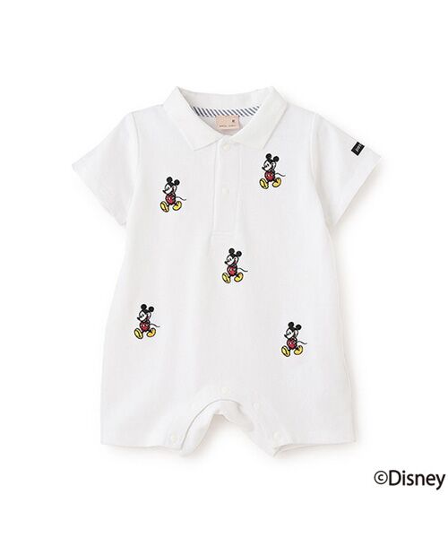 セール】 【Disney】刺繍ポロカバーオール （ロンパース