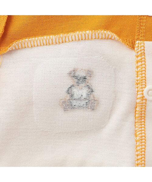 petit main / プティマイン ロンパース | 切替ラガーカバーオール | 詳細4