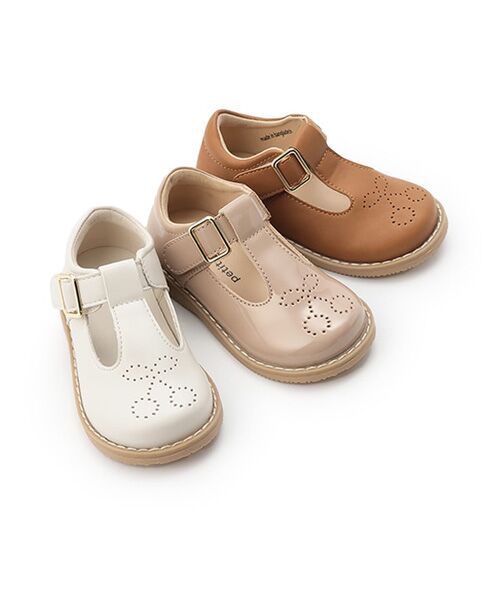 petit main / プティマイン フラットシューズ | チェリーアイレットシューズ | 詳細8