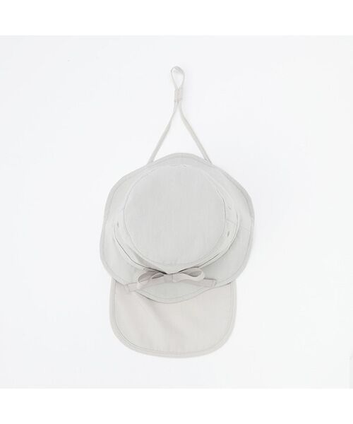 petit main / プティマイン ハット | 【遮熱】日除け付きスカラップハット | 詳細5