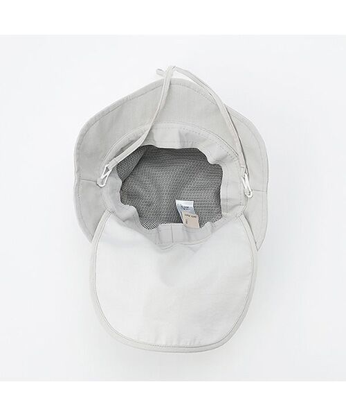 petit main / プティマイン ハット | 【遮熱】日除け付きスカラップハット | 詳細6