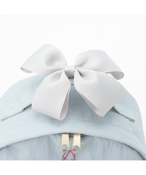 petit main / プティマイン リュック・バックパック | トゥシューズ刺繍フリルリュック | 詳細2