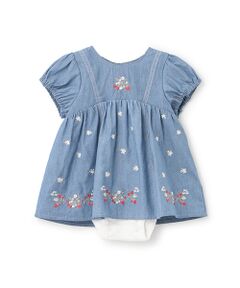 petit main / プティマイン ロンパース | 【リンク】イチゴ刺繍ロンパース