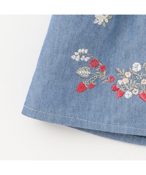 petit main / プティマイン ロンパース | 【リンク】イチゴ刺繍ロンパース | 詳細5
