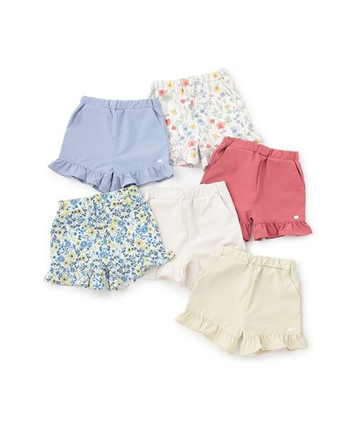 petit main / プティマイン ショート・ハーフ・半端丈パンツ | 【水陸両用】フリルショートパンツ | 詳細13