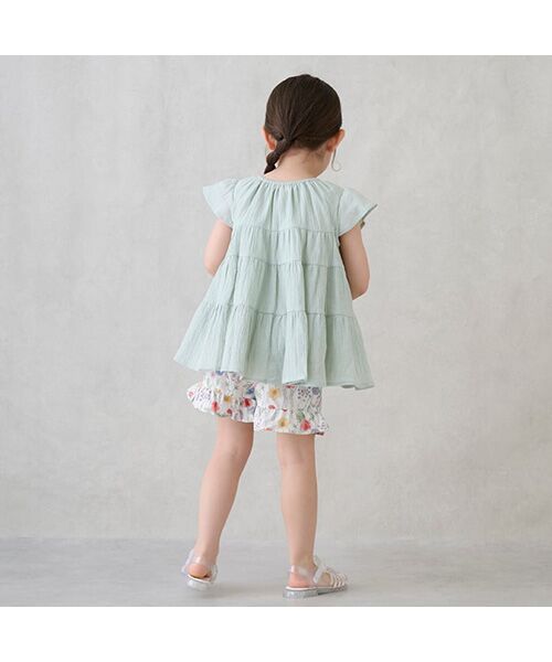 petit main / プティマイン ショート・ハーフ・半端丈パンツ | 【水陸両用】フリルショートパンツ | 詳細3