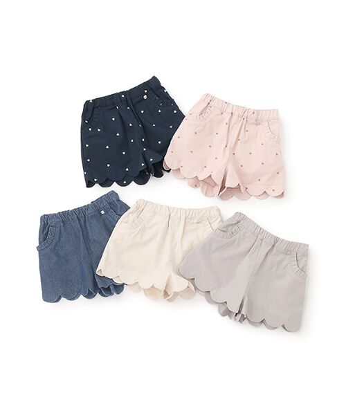 petit main / プティマイン ショート・ハーフ・半端丈パンツ | 【リンク】スカラップショートパンツ | 詳細9